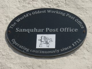 Sanquhar plaque